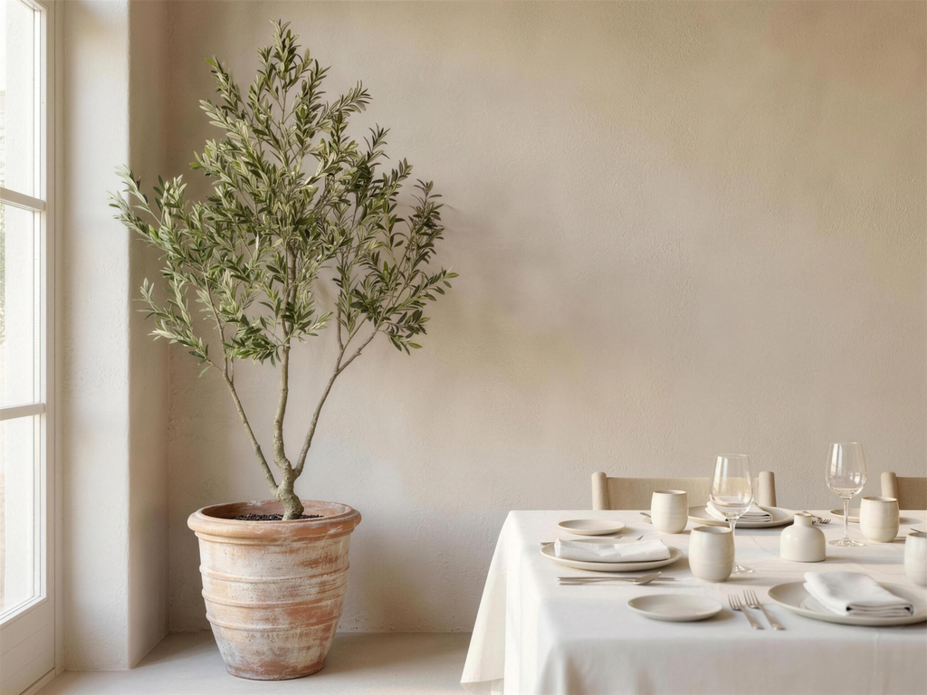 Olive Tree kunstplant 240 cm sfeerbeeld