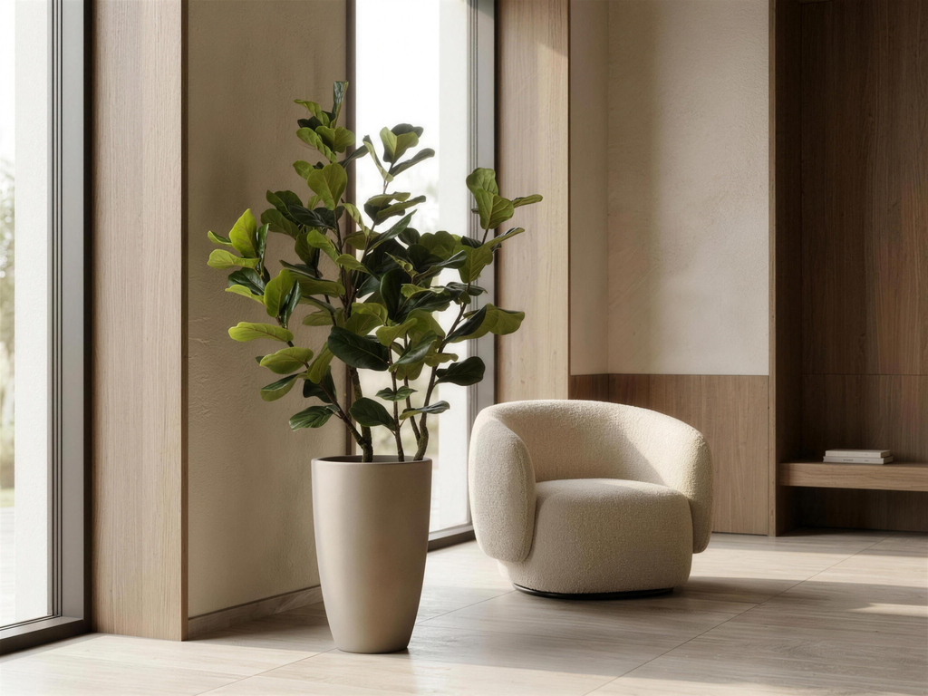 Ficus Lyrata kunstplant 220 cm sfeerbeeld
