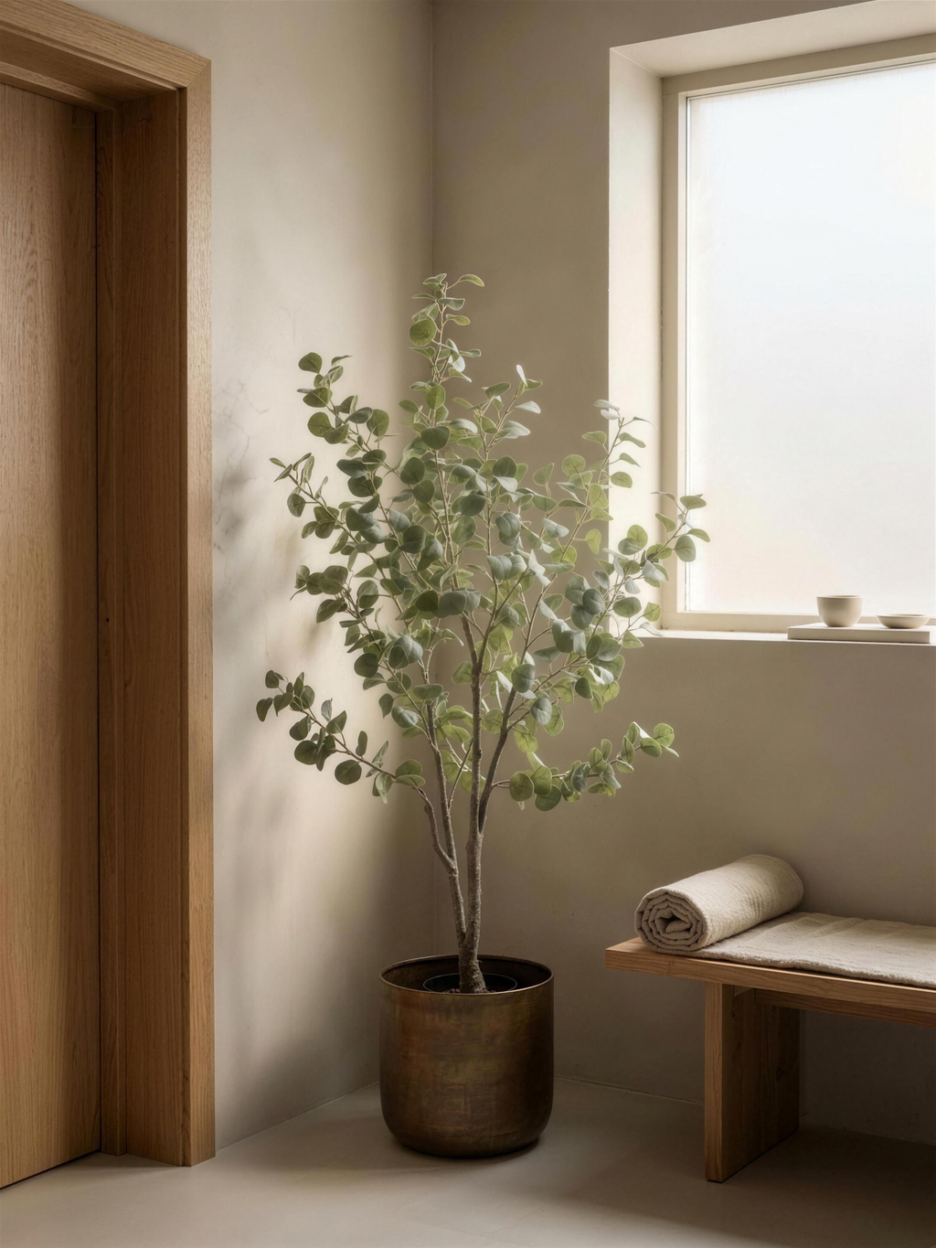 Eucalyptus kunstplant 155 cm sfeerbeeld