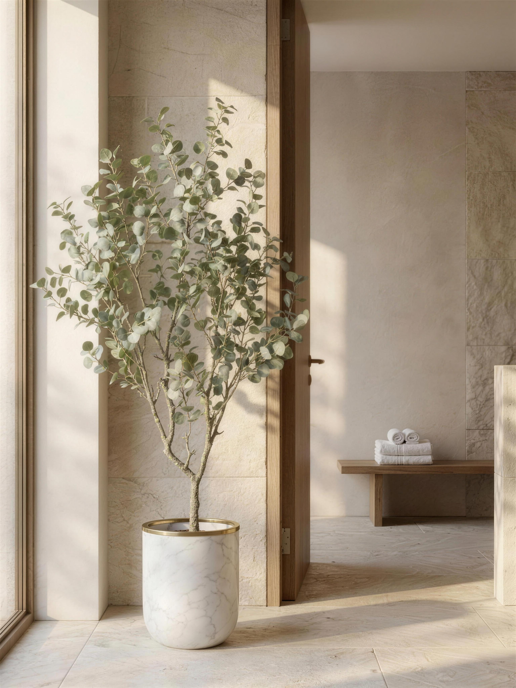Eucalyptus kunstplant 190 cm sfeerbeeld