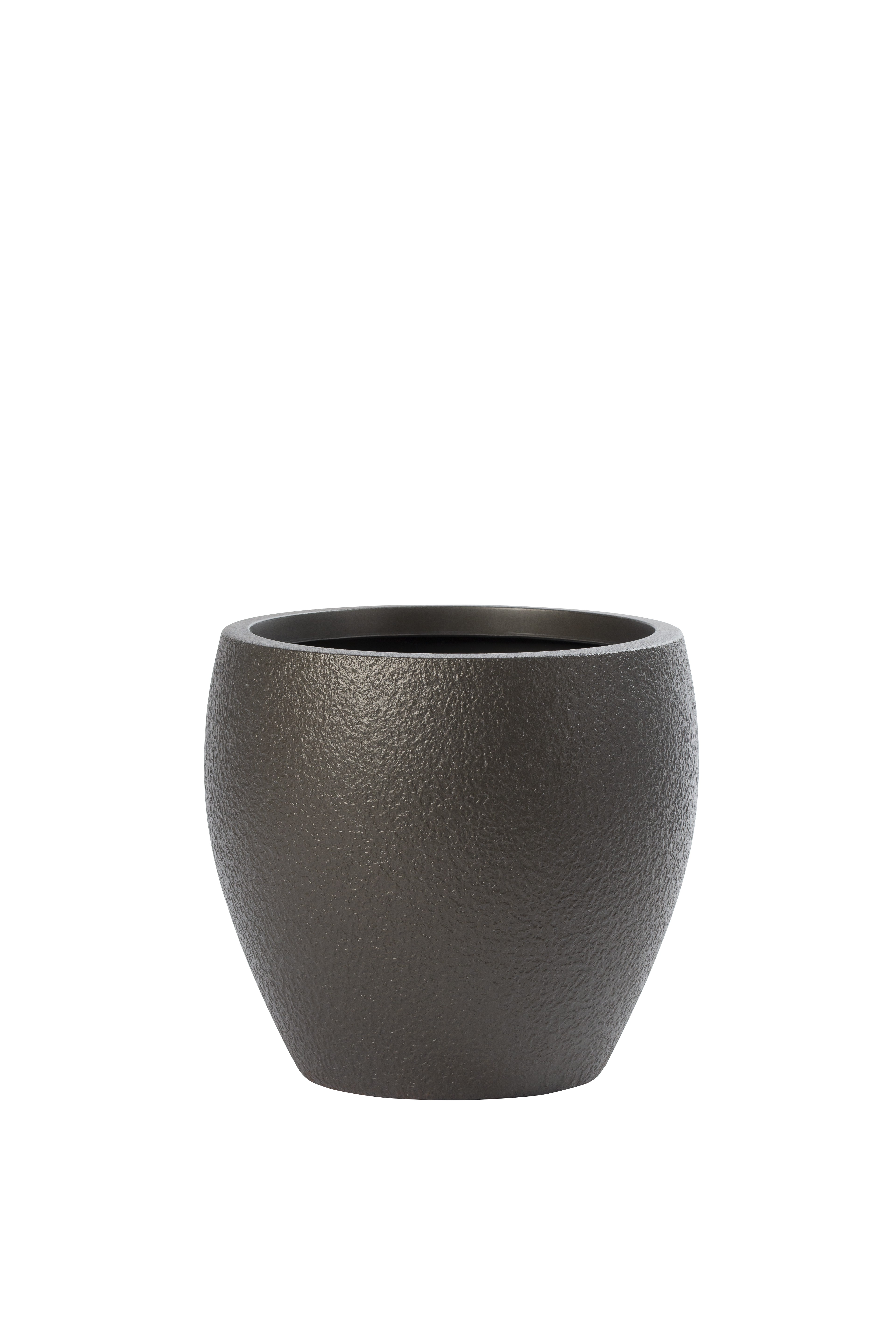 Pot Moraira Graphite Taupe Rough Ø33 cm