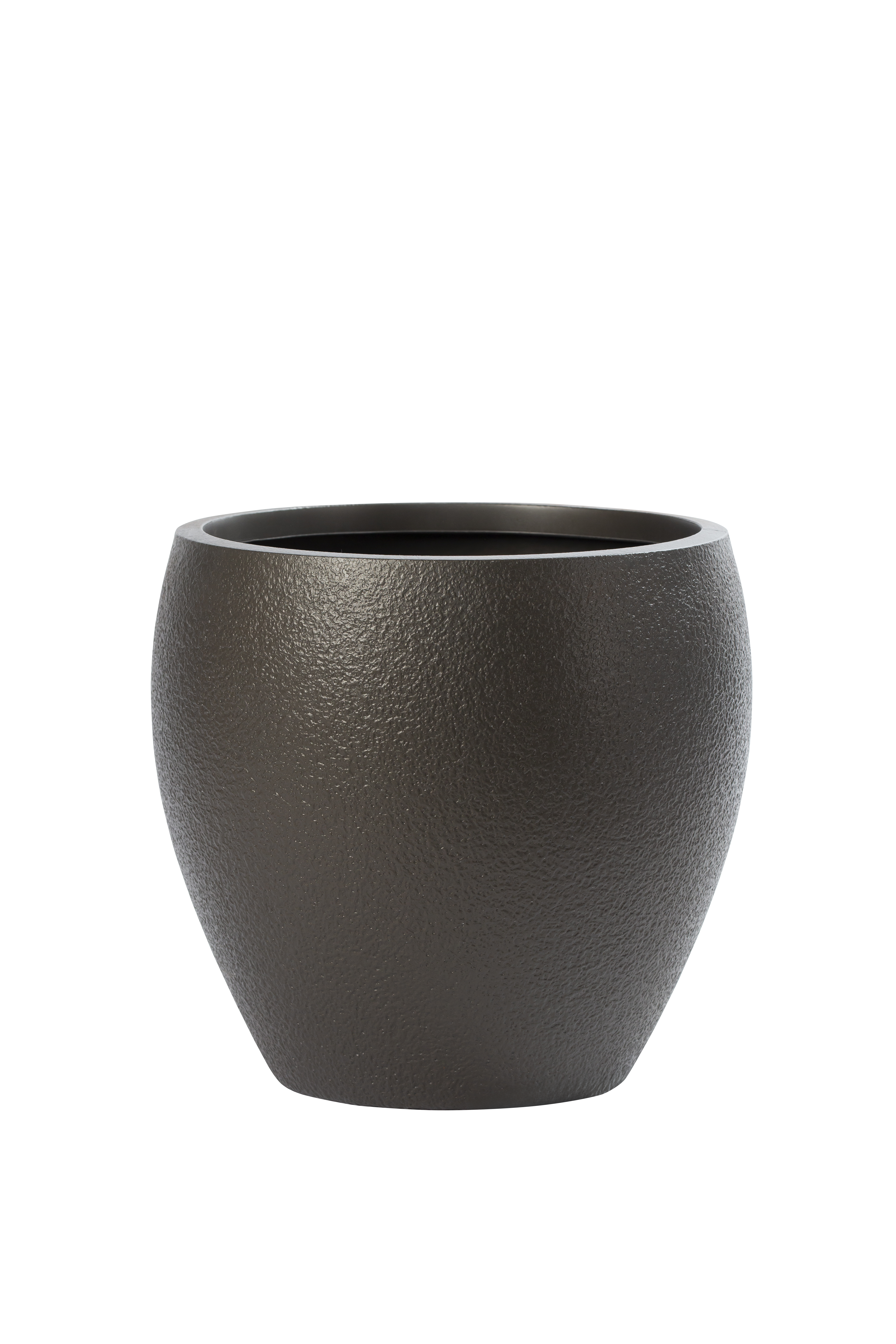 Pot Moraira Graphite Taupe Rough Ø40 cm